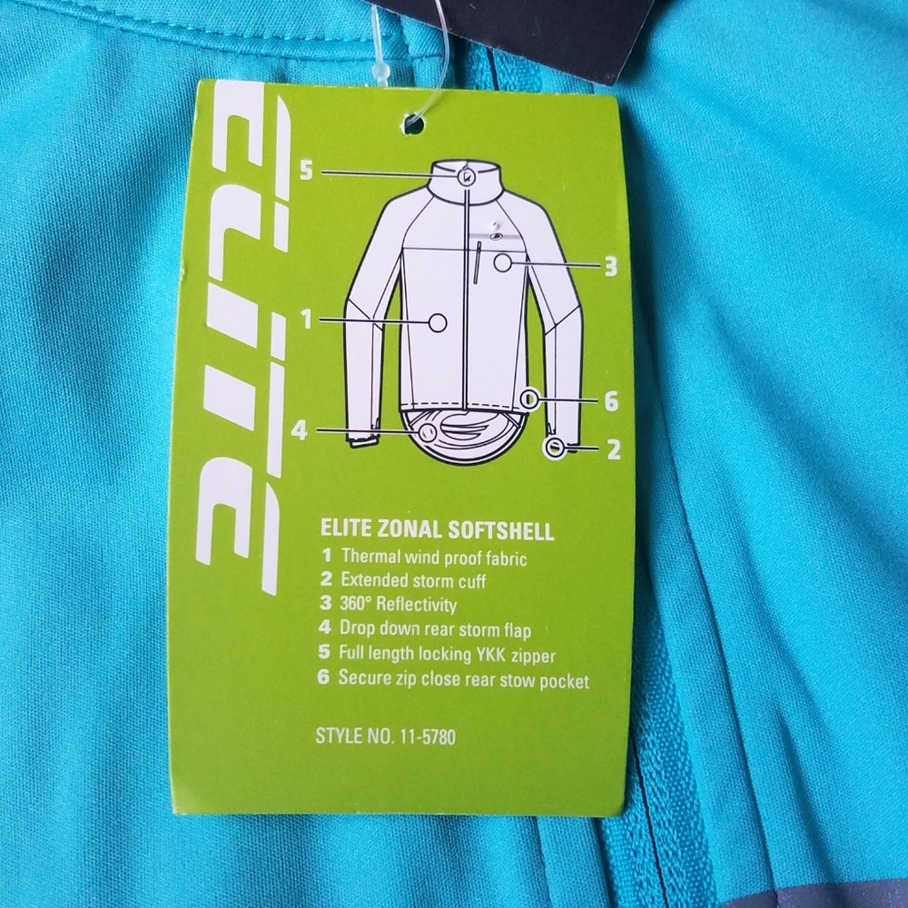 Performance Bicycle Elite Zonal Softshell Jacket - Picture 8 of 8
